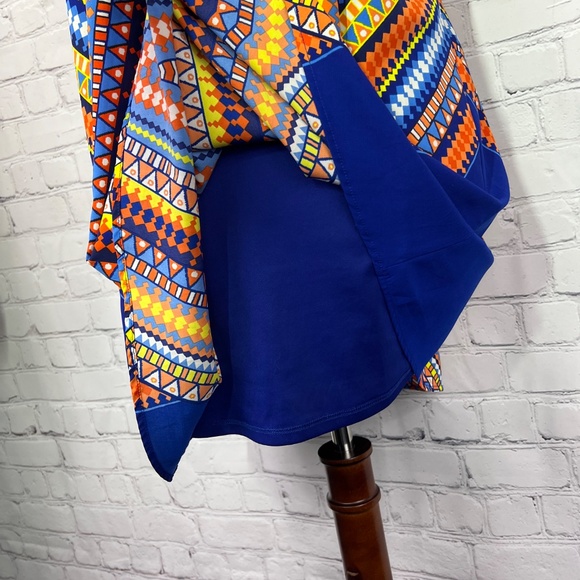 👗Colorful Graphic Adjustable Tent Dress - Picture 8 of 9